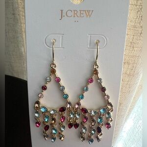 J. Crew sparkle earrings